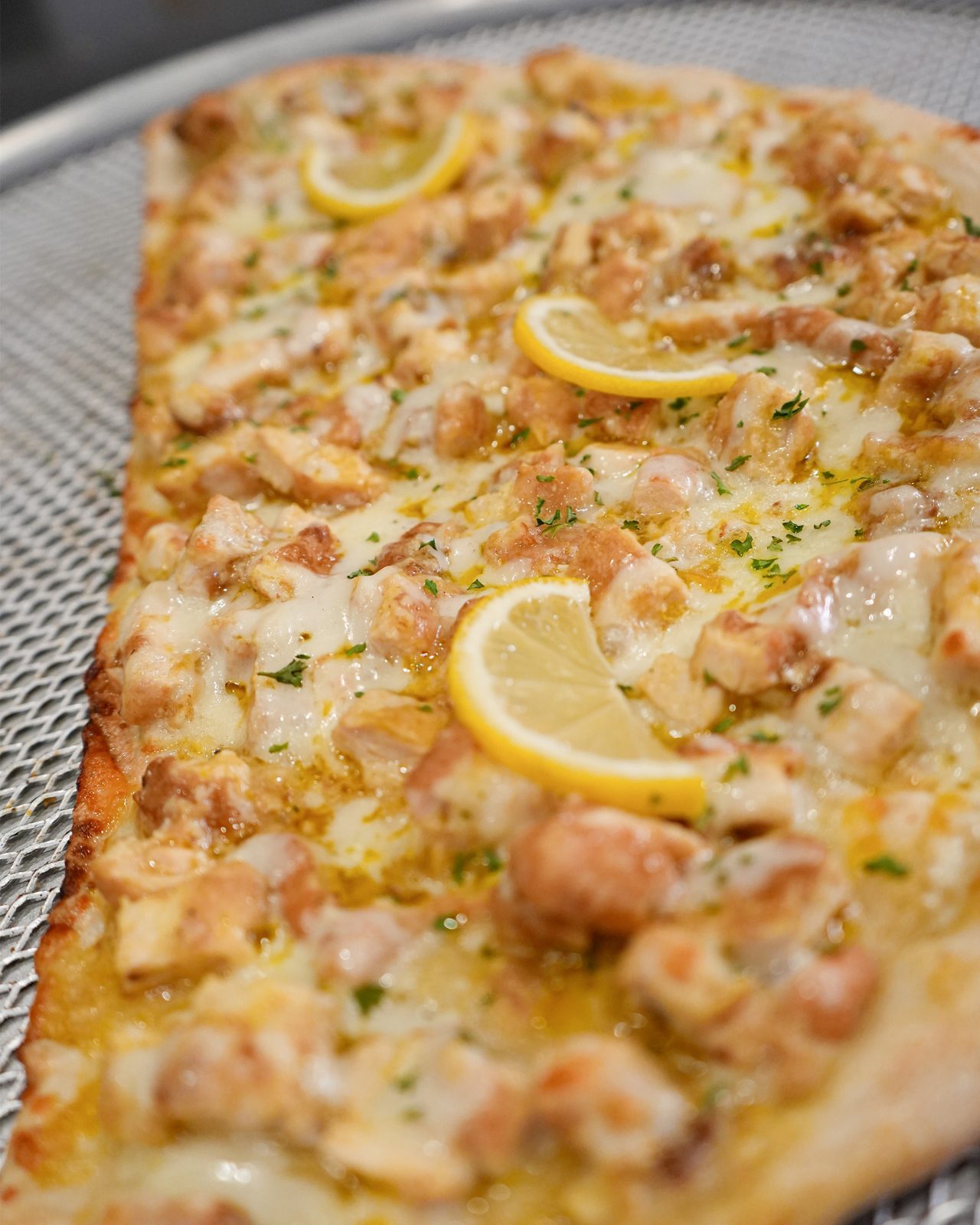Chicken pie with lemon