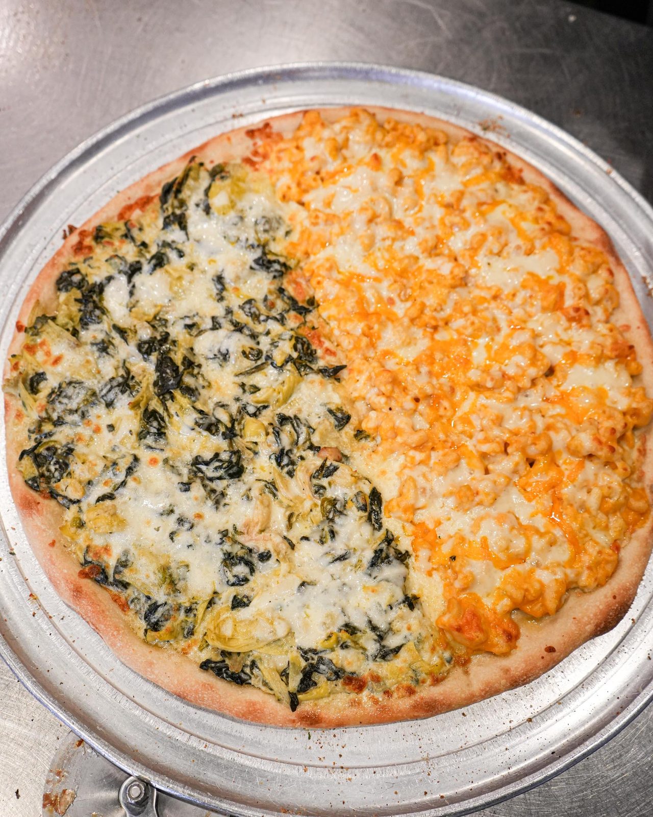 White pie, straight from the oven